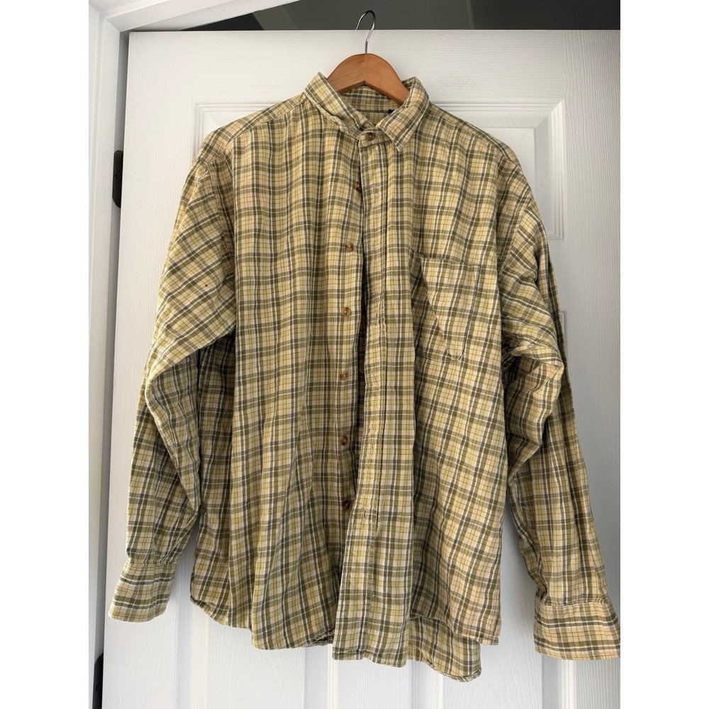 VTG 90s American Eagle Outfitters Flannel Button Down Gorpcore Campcore Cabin